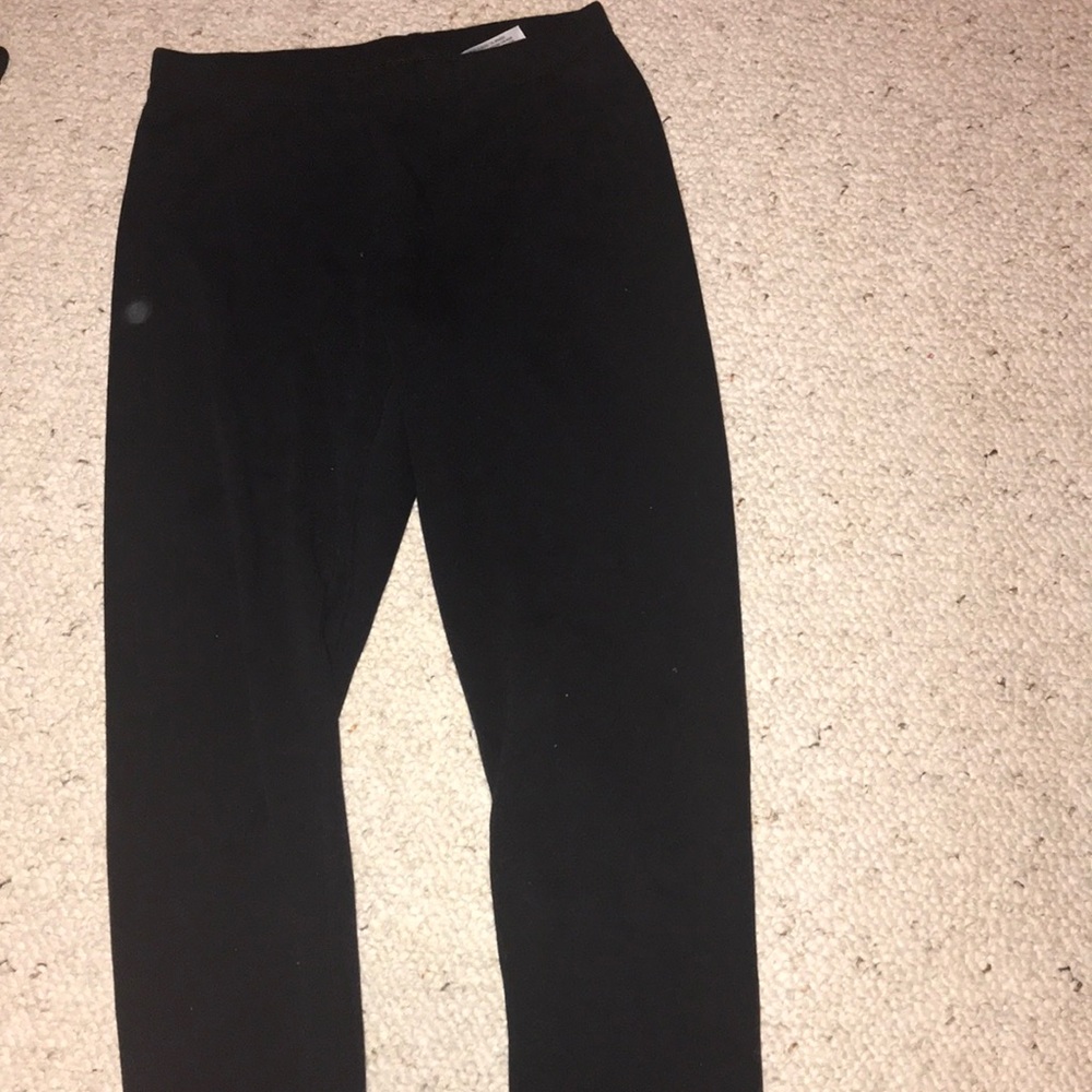 Warm black joggers/leggings.